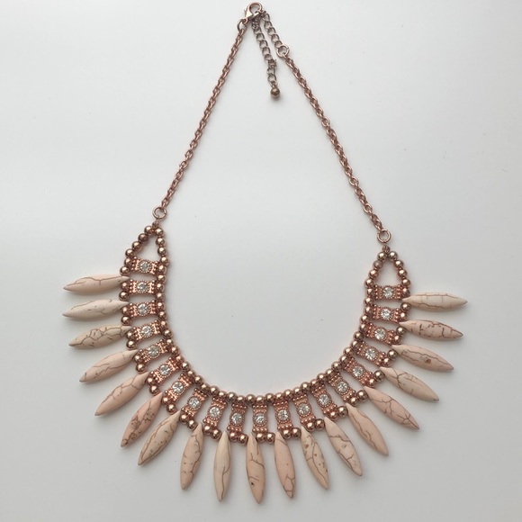 Jewelry - Rose Gold Spikes Necklace